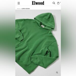 Elwood Vintage Green Hoodie